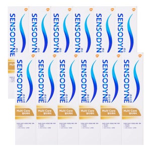 센소다인 멀티케어 치약 100g, 12개