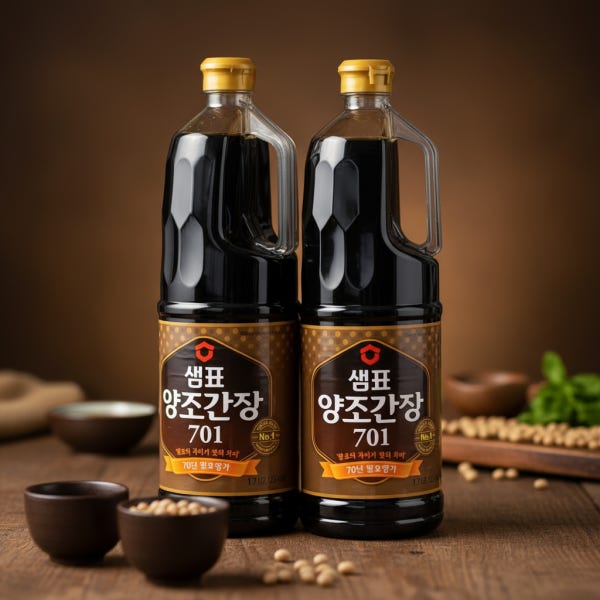 샘표 양조 간장 701 1.7L 2개입 코스트코 대용량 진간장