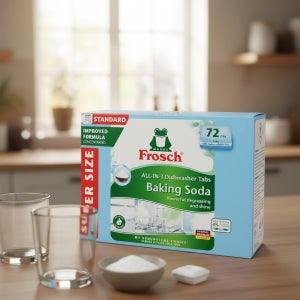 프로쉬 베이킹소다 식기세척기 세제 18g 72개입 코스트코 올인원 식세기 대용량 고체