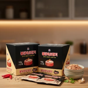 사조 불닭 마요 참치 파우치형 100g 48개 통조림 반찬 매운맛