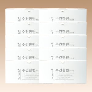 넉넉하게 일회용 페이스 타올 / 수건한번 오리지널 60g, 화이트, 1000장