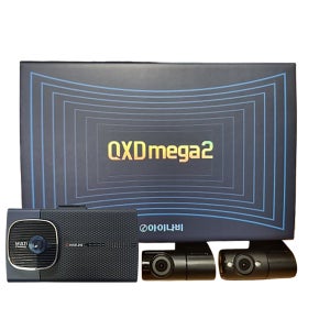 QHD 아이나비 3채널블랙박스 택시실내 내부급발진 페달 QXDMEGA2 64G