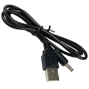 USB DC 5V 전원 연결 충전 케이블 전원선 외경 3.5mm 내경 1.4mm 1.35mm 80cm