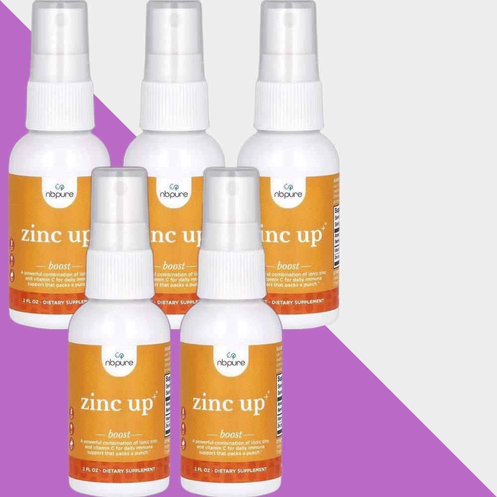 NB퓨어 아연 <b>징크 업</b> 뿌리는 액상 60ml Zinc 비타민C 5개
