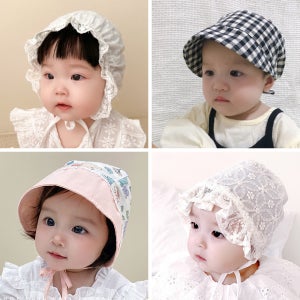신생아모자 아기 보넷 모자 유아 백일 돌 딸꾹질 여름 메쉬 봄 여름 보닛