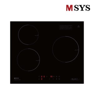 한샘 MSYS 3구 인덕션 전기쿡탑 올블랙 CTB-MS513YDBK
