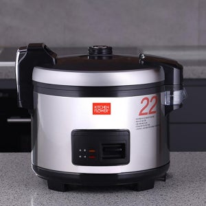 키친플라워 25인분 보온밥솥 대용량 업소용 전기보온밥통 대형 밥통