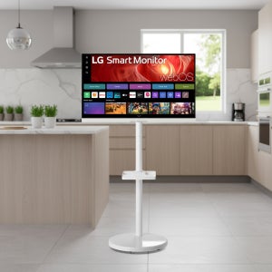 LG 스마트TV 이동형 티비 이동형스탠드 80cm(32인치), 4K, 라이트스탠드