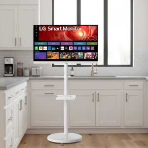 LG 스마트TV 이동형 티비 이동형스탠드 68.4cm(27인치), 4K, 라이트스탠드