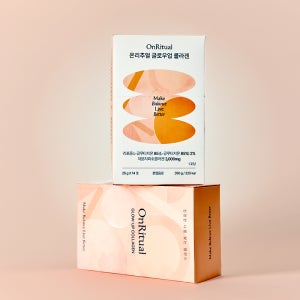 온리추얼 글로우업 저분자 콜라겐 글루타치온 (1개월분/2BOX)