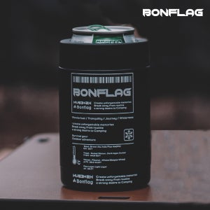 BONFLAG 캠핑 맥주 캔쿨러 캔홀더 아이싱기 보냉 보온 355ml