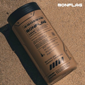 BONFLAG 캠핑 맥주 캔쿨러 캔홀더 아이싱기 보냉 보온 500ml