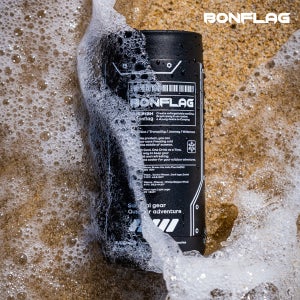BONFLAG 캠핑 맥주 캔쿨러 캔홀더 아이싱기 보냉 보온 500ml