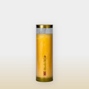 엘캔들x보리심양초 식물성 팜통초 골드 540g, 24개