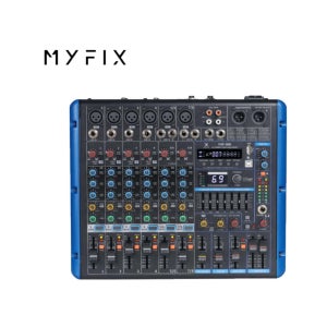 MYFIX FXP-308 8체널 앰프내장 파워드믹서
