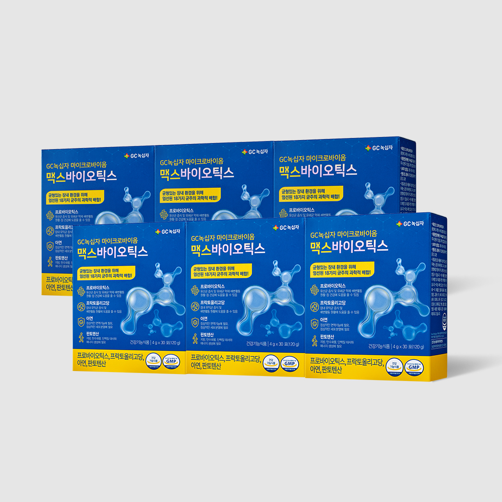 맥스바이오틱스 30포, 6개