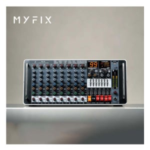 마이픽스 MYFIX RM-80 8체널 랙장착 슬림형 오디오믹서