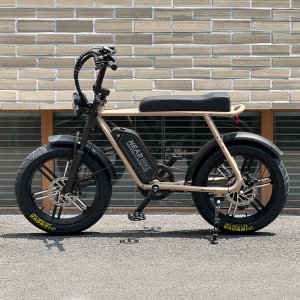 니어바이크 레트로 팻바이크 전기자전거 48V 500W 삼성배터리 20Ah 자토바이