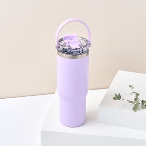 [모던하우스] TO GO 휴대하기 편리한 대용량 핸들 텀블러 900ml 퍼플