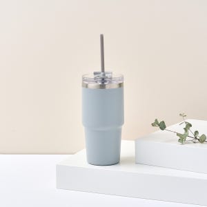 [모던하우스] TO GO 휴대하기 편리한 투웨이 리드 텀블러 600ml 그레이