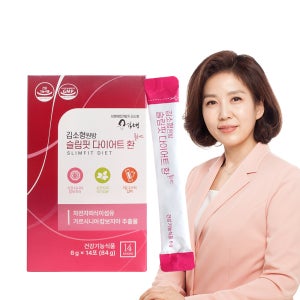 김소형원방 슬림핏 다이어트환 플러스 차전자피 식이섬유 하이드록시시트릭 14포, 1개