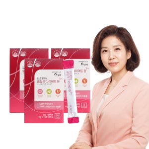 김소형원방 슬림핏 다이어트환 플러스 차전자피 식이섬유 하이드록시시트릭 14포, 3개