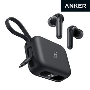 앤커 사운드코어 P41i 노이즈캔슬링 블루투스 이어폰 2 in 1 보조배터리 3000mAh 10W (C타입 케이블 일체형) A3937