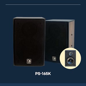 소닉스 PS-165K 6인치 노래방 스피커 카페 매장