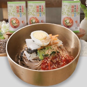 일품정 춘천 메밀 막국수 10개 여름 별미 메밀 냉면 소바 세트