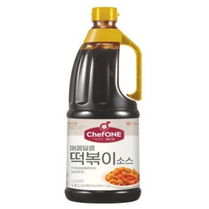 쉐프원 매콤달콤 떡볶이소스 1.8L 국물떡볶이 양념 대용량