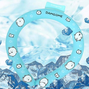 담곰이 스템프 넥쿨러 아이스넥밴드 얼음스카프 쿨밴드 여름용품