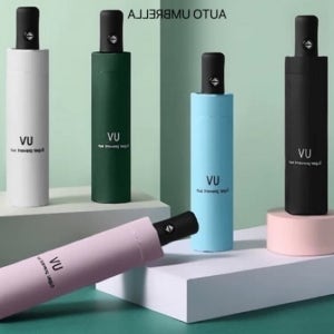 1+1 가벼운 자외선 차단 원터치 3단 자동 양우산 양산 우양산