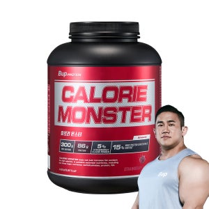 칼로리몬스터 스트로베리 밀크 4kg 헬스 단백질 보충제 프로틴 게이너