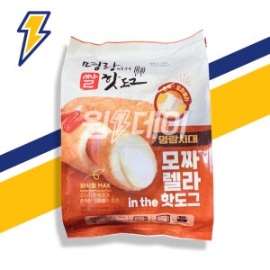 [수량 제한 없음]코스트코 명랑 모짜렐라 핫도그 85g x10개 [아이스박스 포함]