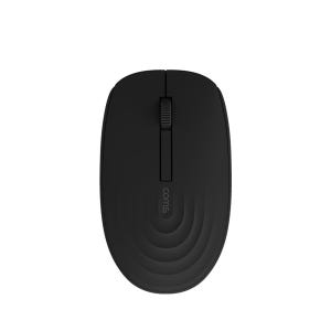 Coms 무소음 무선 옵티컬 마우스 Black 2.4GHz 좌우대칭형 무광 센서 JD577