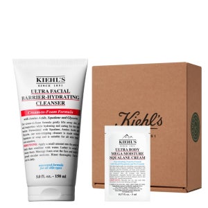 [선물추천] 키엘 아미노 장벽 클렌저 150ml 세트(+스쿠알란 바디크림 5ml 증정)