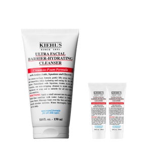 [N] 키엘 NEW 울트라 훼이셜 베리어 클렌저 150ml 세트(+60ml 추가 증정)
