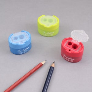 쿰 왼손잡이용 클릭스냅 더블 연필깎이 KUM Click-Snap K2 Lefty Pencil Sharpener