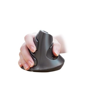 Coms 무선 버티컬 마우스 2.4Ghz 400 800 1600 3000DPI 인체공학 DX756