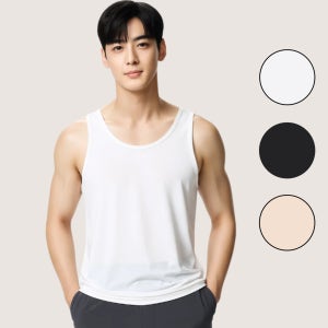 유니클로 남자 메쉬 메리야스 에어리즘 반팔 냉감 쿨민소매 런닝 나시