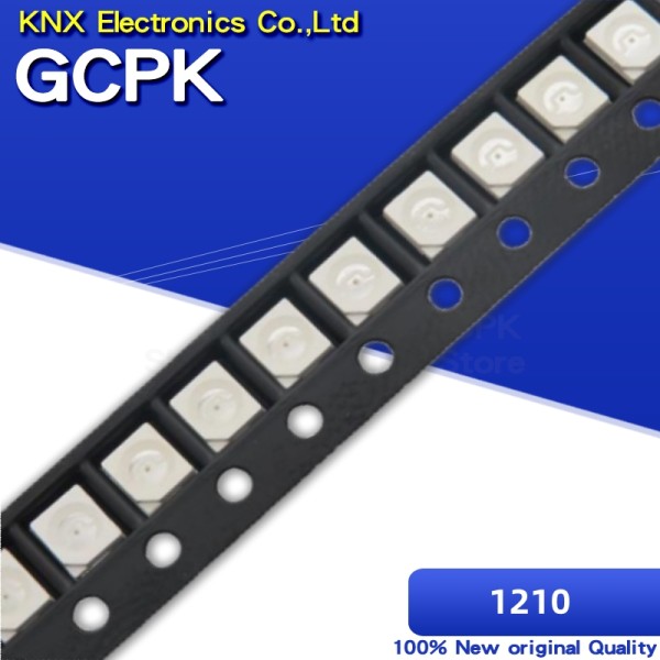 슈퍼 <b>브라이트</b> 3528 1210 SMD LED 다이오드 그린 블루 옐로우 UV 개