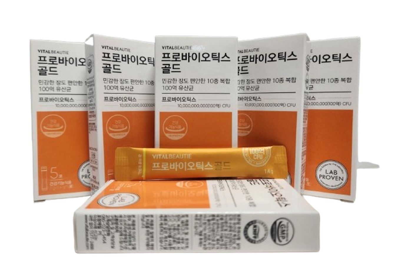 바이탈뷰티 <b>프로</b>바이오골드 (시음용) 60일분 60포