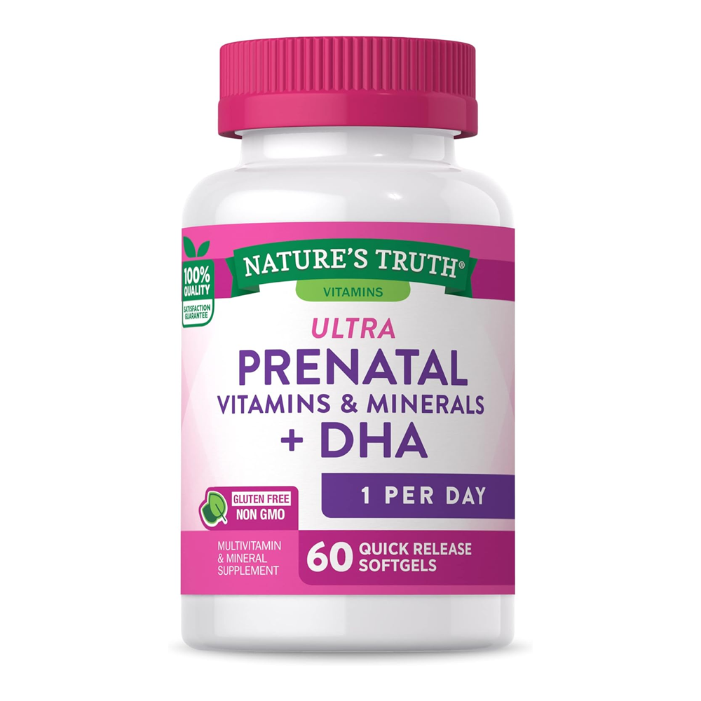 네이처스트루스 <b>울트라 프리나탈</b> 비타민 미네랄 DHA 60 소프트젤
