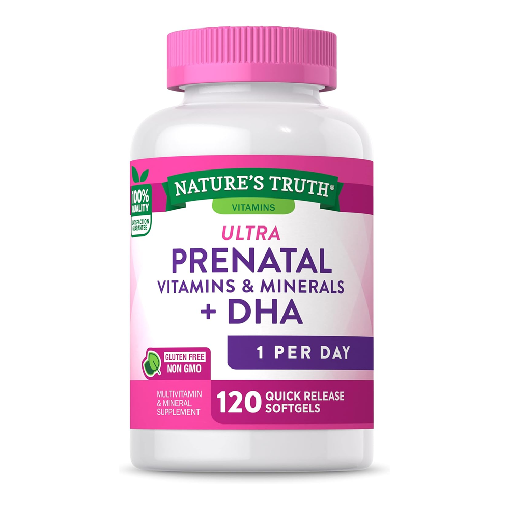네이처스트루스 <b>울트라 프리나탈</b> 비타민 미네랄 DHA 120 소프트젤