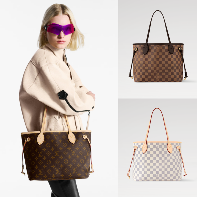 [관세면제] 루이비통 네버풀 PM 숄더백 쇼퍼백 Louis Vuitton Neverfull