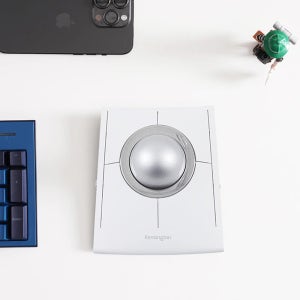켄싱턴 슬림블레이드 프로 무선 트랙볼 마우스 SLIMBLADE PRO 화이트