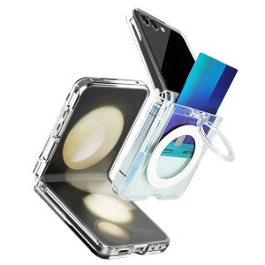 맥세이프 클리어 케이스 투명, 갤럭시Z 플립7 지플립7 (F766)
