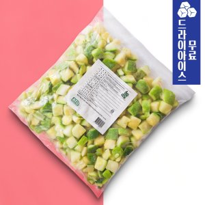[분이네] 아토 냉동 애호박 다이스 1kg 대용량 슬라이스 한식 홈밀키트 간편채소