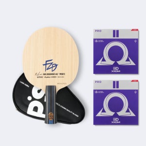 버터플라이 탁구라켓 판젠동 ALC + 오메가2프로 FL 러버부착조합