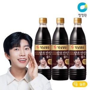 청정원 햇살담은 씨간장 양조간장 골드 840ml, 3개